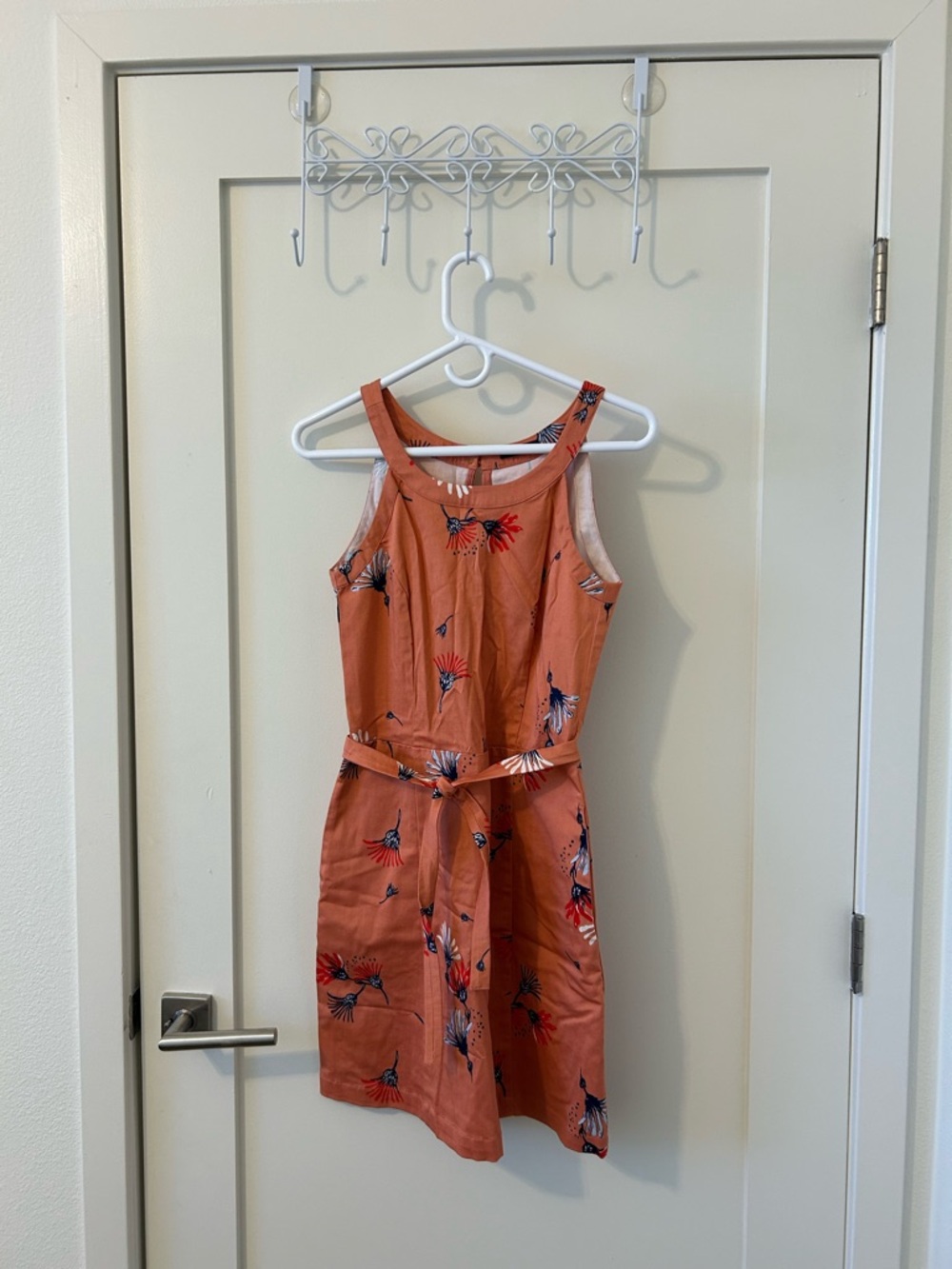 Marina Rinaldi Coral Floral Print dress